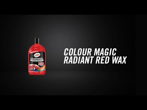 Turtle Wax Colour Magic Red Car Wax Polish - 500ml