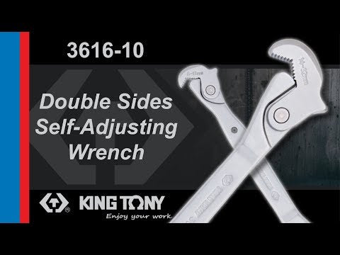 King Tony 3616-10 Double Sides Self-Adj Wrench