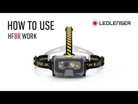 Ledlenser HF8R Work Rechargeable Head Torch