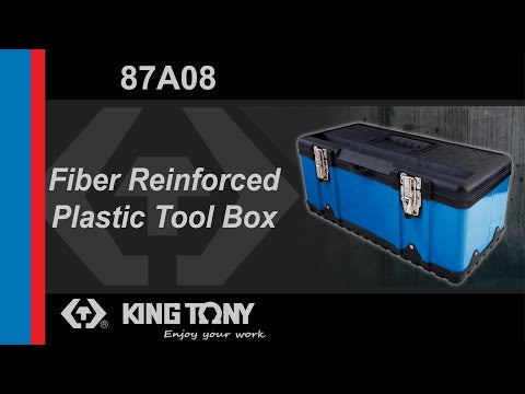 King Tony 87A08 Fiber Reinforced Plastic Tool Box