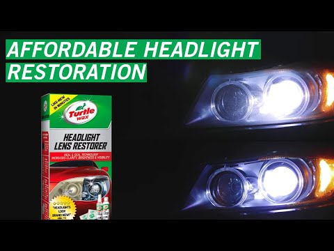 Turtle Wax Headlight Lens Restorer Kit