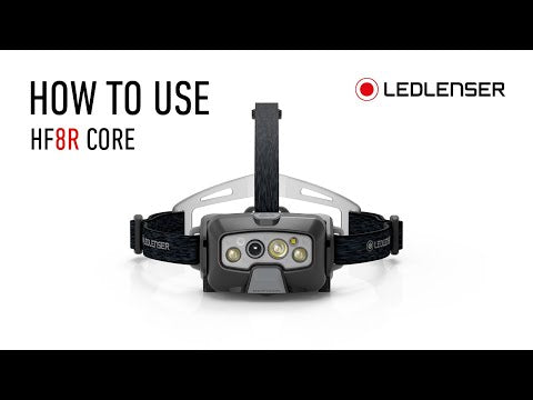 Ledlenser HF8R Core Rechargeable Head Torch - Black