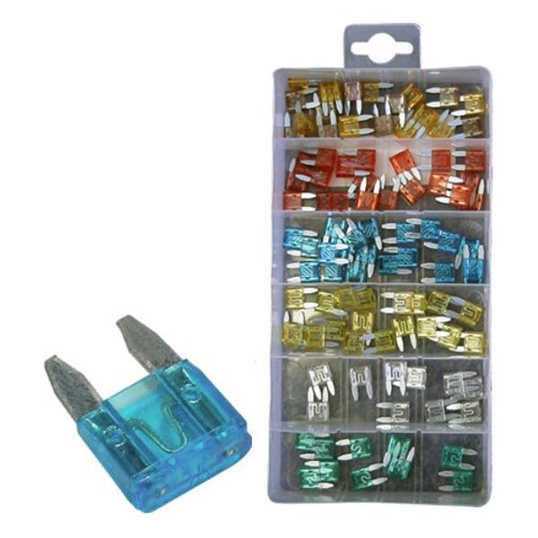 Pearl Assorted Mini Blade Fuse - Pack of 100