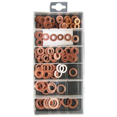 Pearl Assorted Copper Washers - Pack of 100 