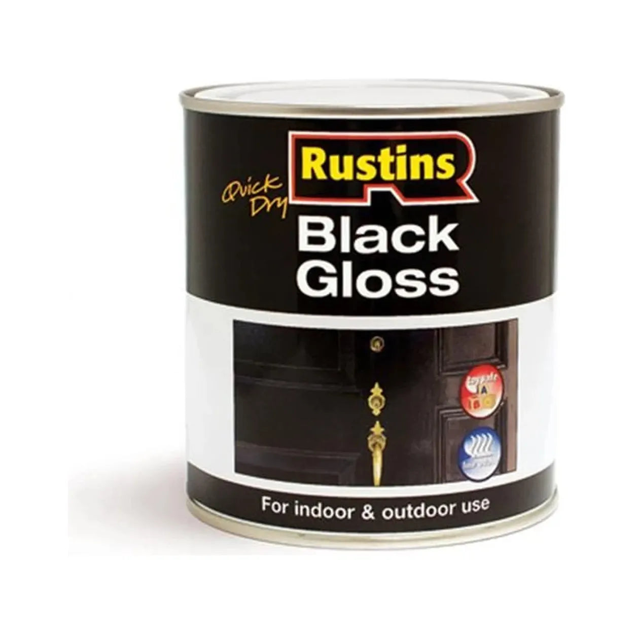 Rustins Quick Dry Black Gloss