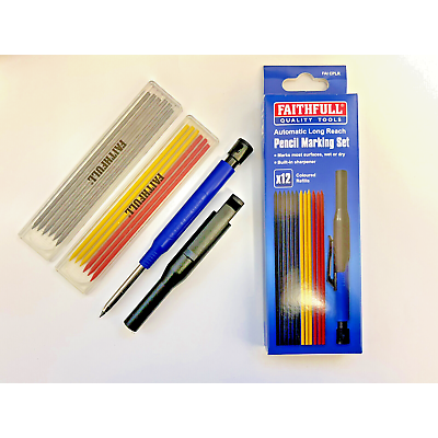 Faithfull Automatic Pencil & Lead Set