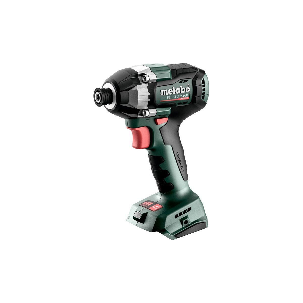 Metabo Cordless Impact Driver SSD 18 LT 200 BL 18V Body Only in MetaBOX Case TedJohnsons.ie