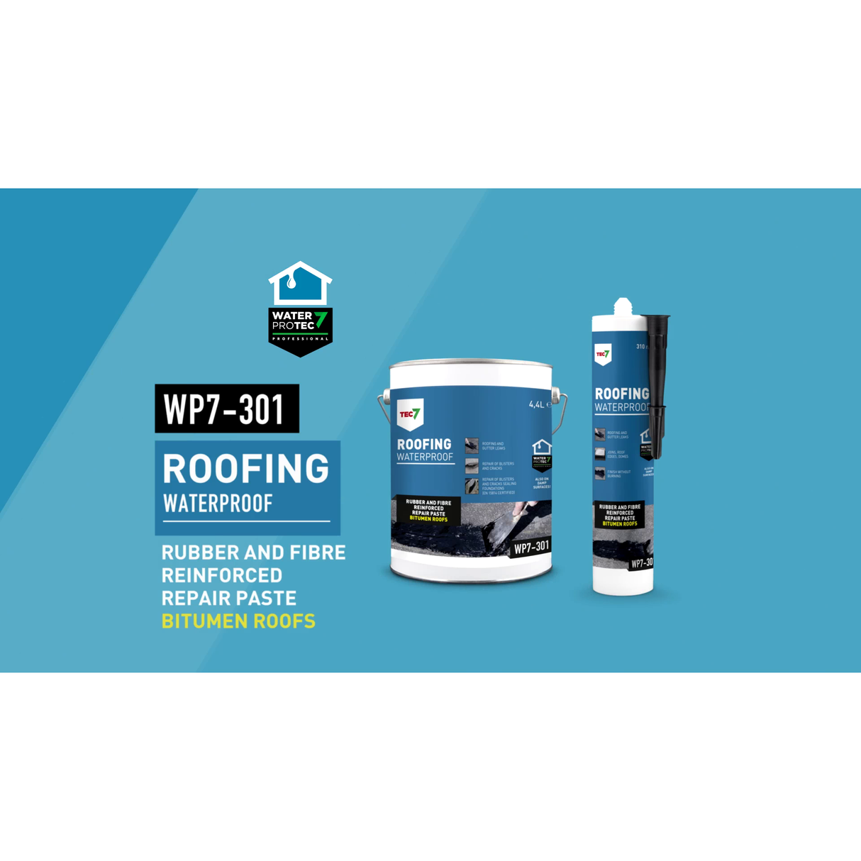 Tec7 Roof Waterproof Repair Paste WP7-301