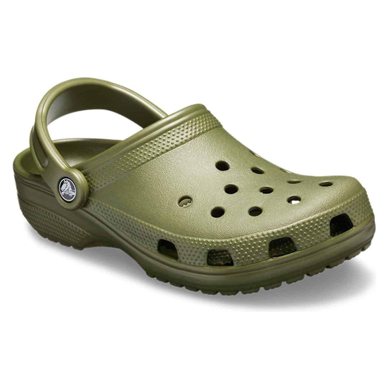 Crocs Classic Army Green Angle View