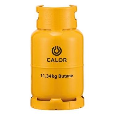 Calor Butane Gas Refill 11.34kg Yellow Cylinder