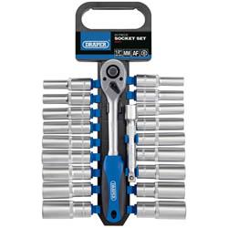 Draper Socket Set - 12D 20PCmm/AF