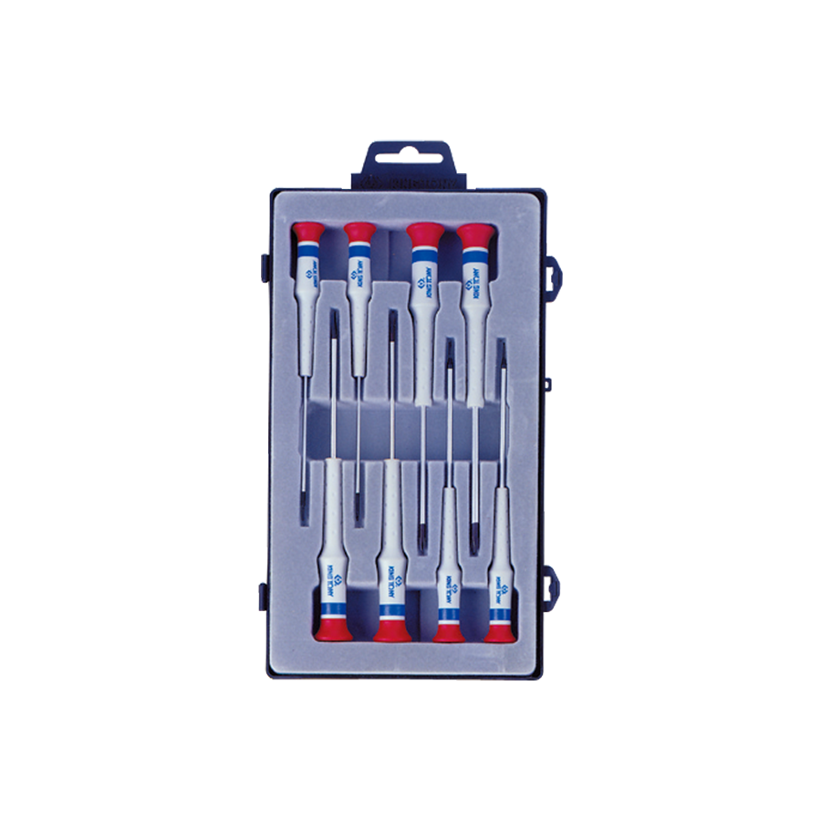 King Tony Screwdriver Set-Long Precision 8PC