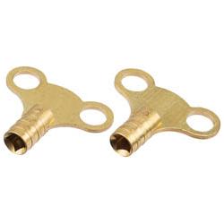 Draper Brass Radiator Keys