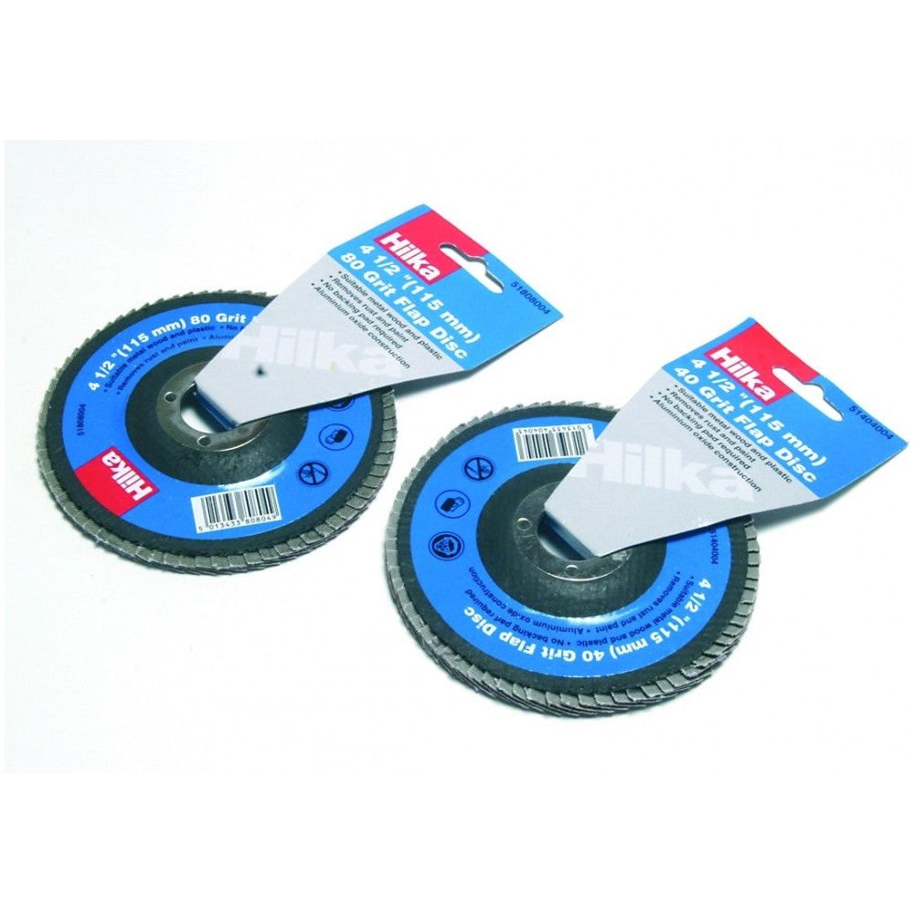 Hilka Flap Disc - 115mm 40G 4 - 1/2In