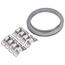 Draper Hose Clip Clamp Set - 8mmx3M