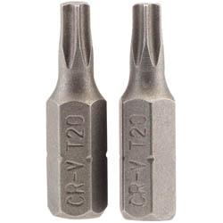 Draper 2PC 25mm T20 S/D Bit