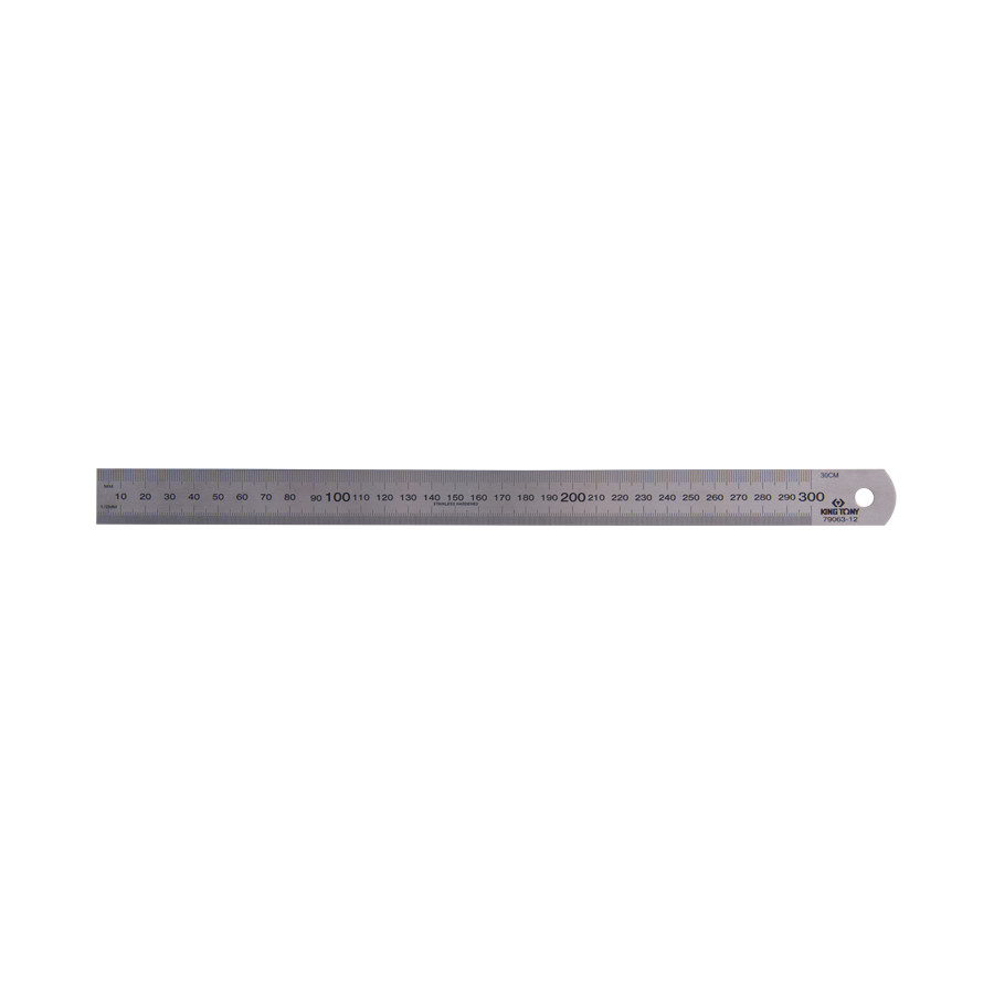 King Tony Ruler-300mm Steel Inox