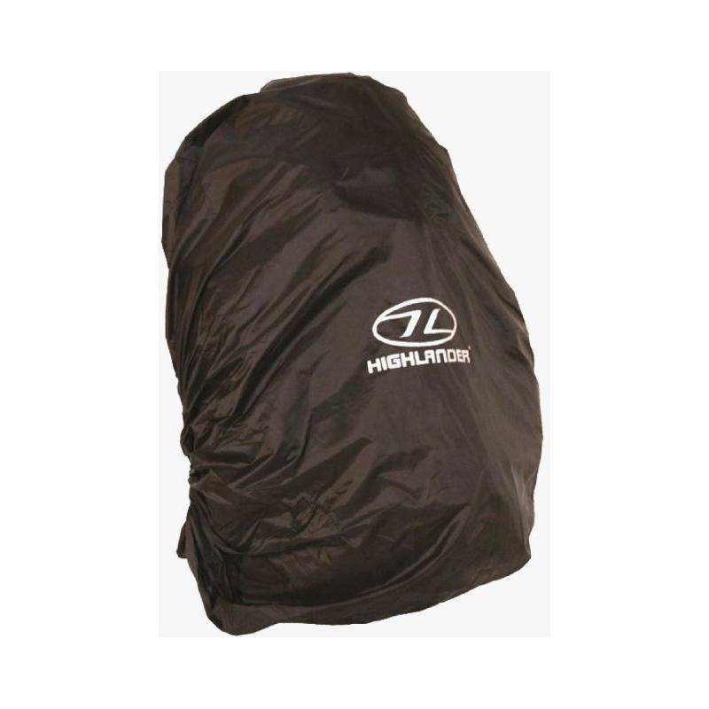 Highlander Rucksack Cover Medium - Black