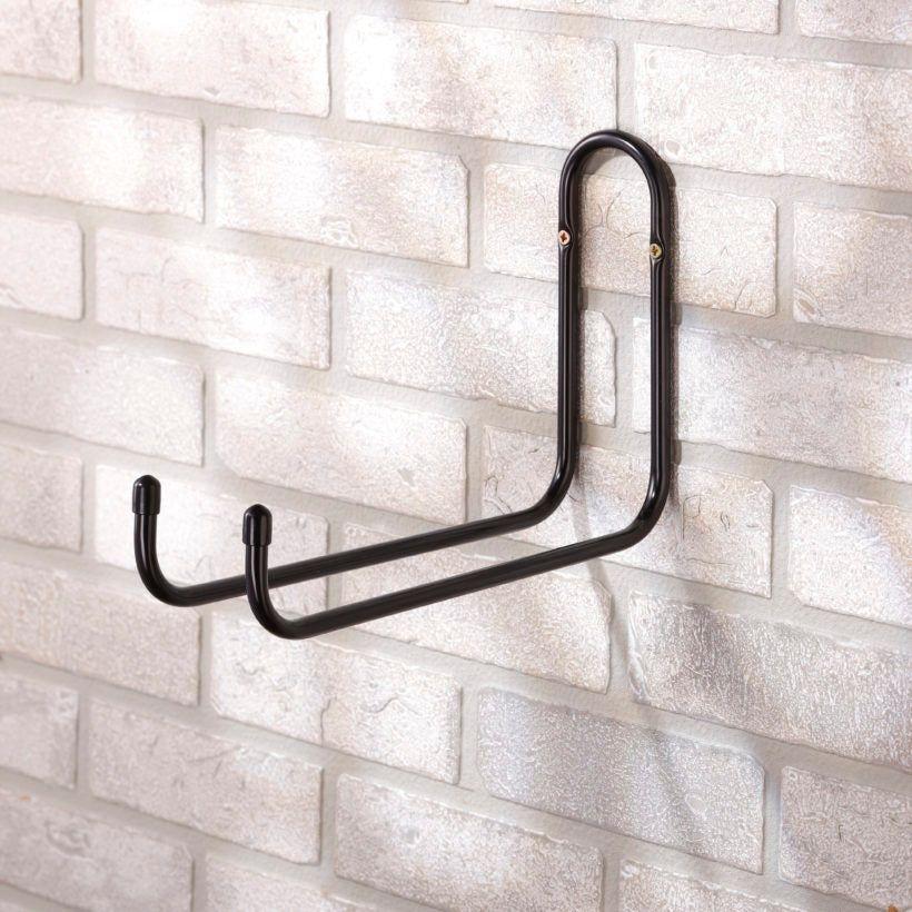 Mottez Double Storage Hook 260mm Black