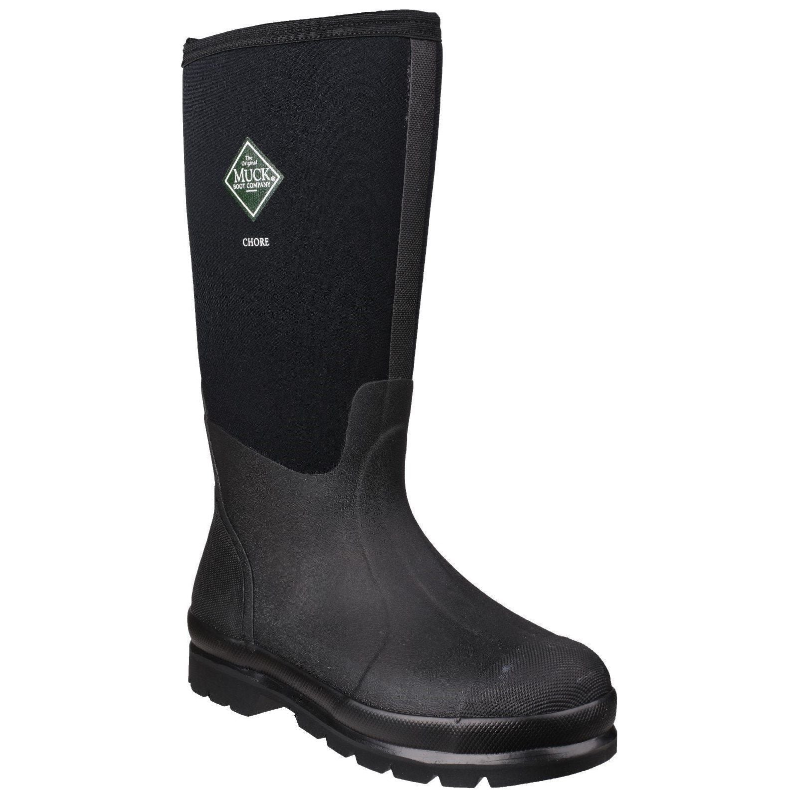 Muck Boot Chore Hi Wellingtons Black