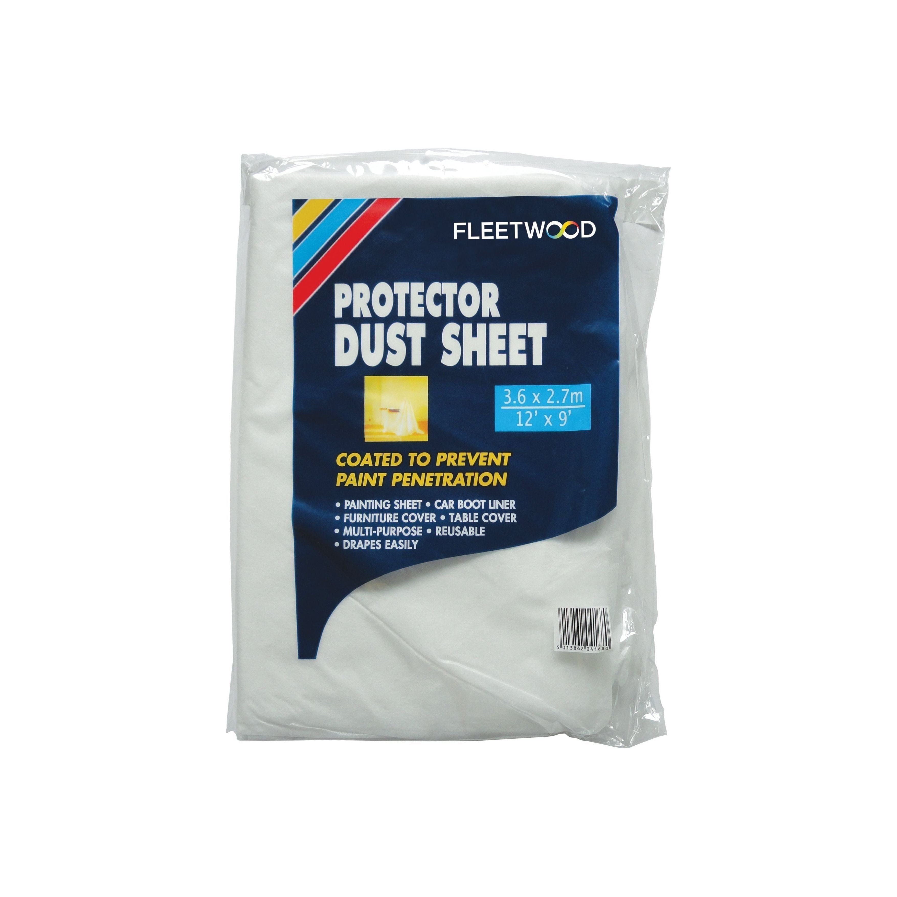 Fleetwood Dust Sheet- 12X9Ft Protector Fleetwood