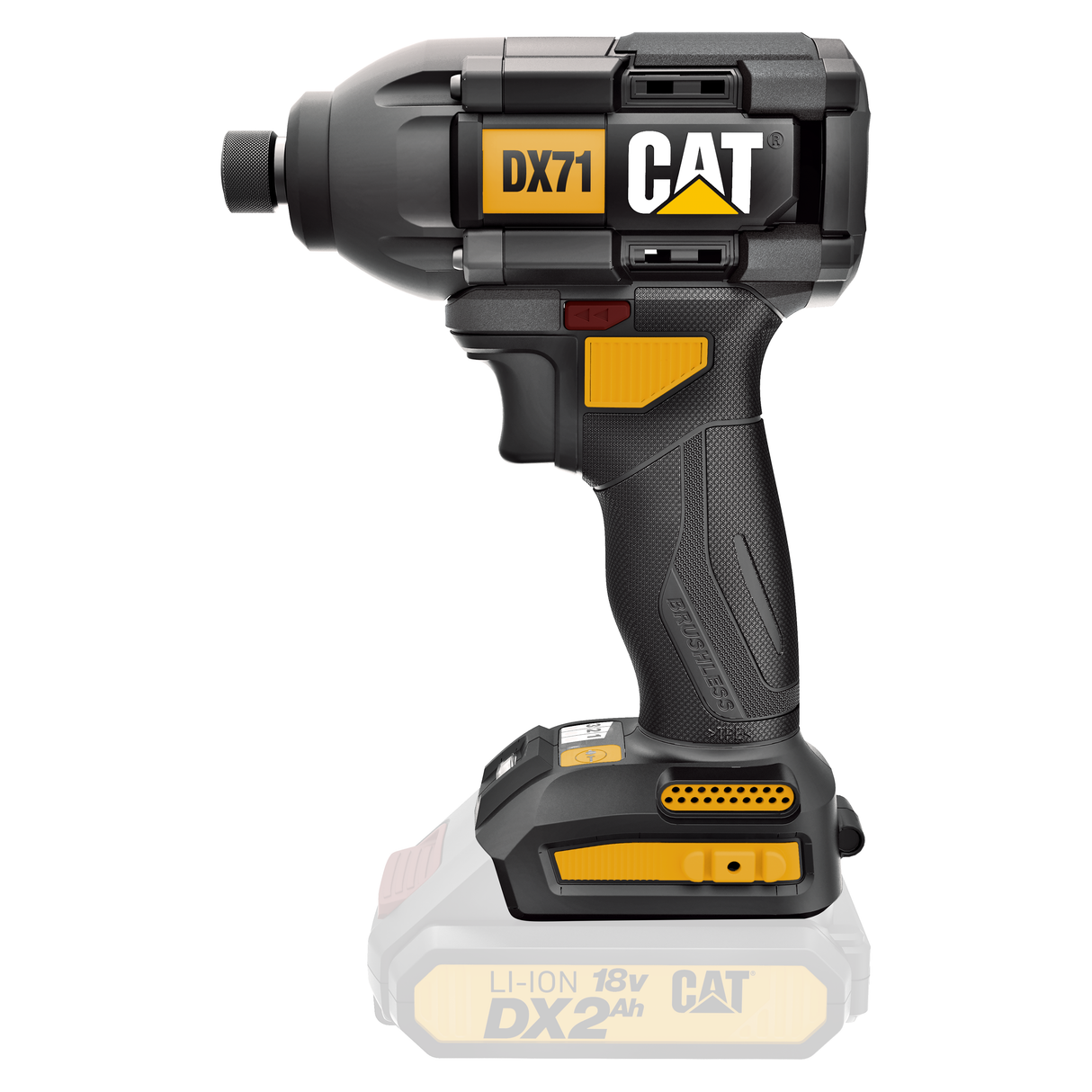 CAT DX71B 18V Brushless Impact Driver - Bare Unit