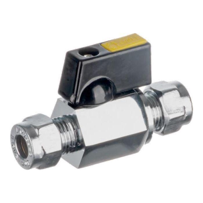 EasiPlumb Mini Ballvalve 10mm Comp