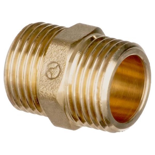 EasiPlumb Nipple Hex 12BSP Brass 073