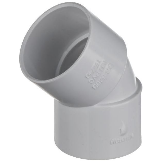 EasiPlumb Waste Elbow 32mm White 45 Deg