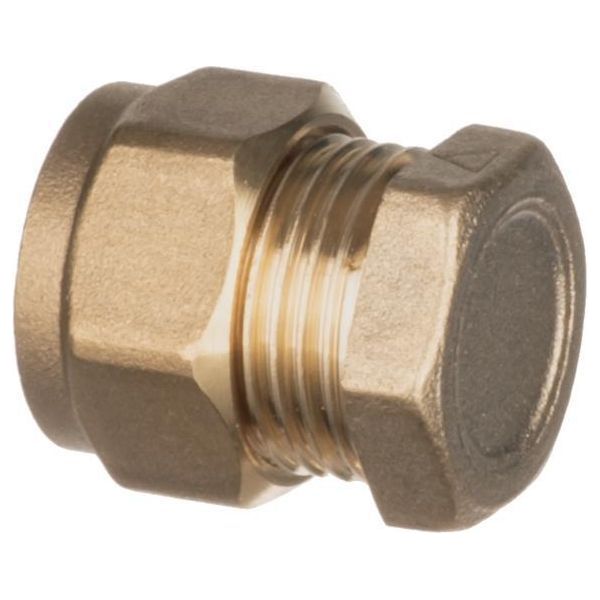 EasiPlumb Blank Plug 1in Brass 351 Stop End