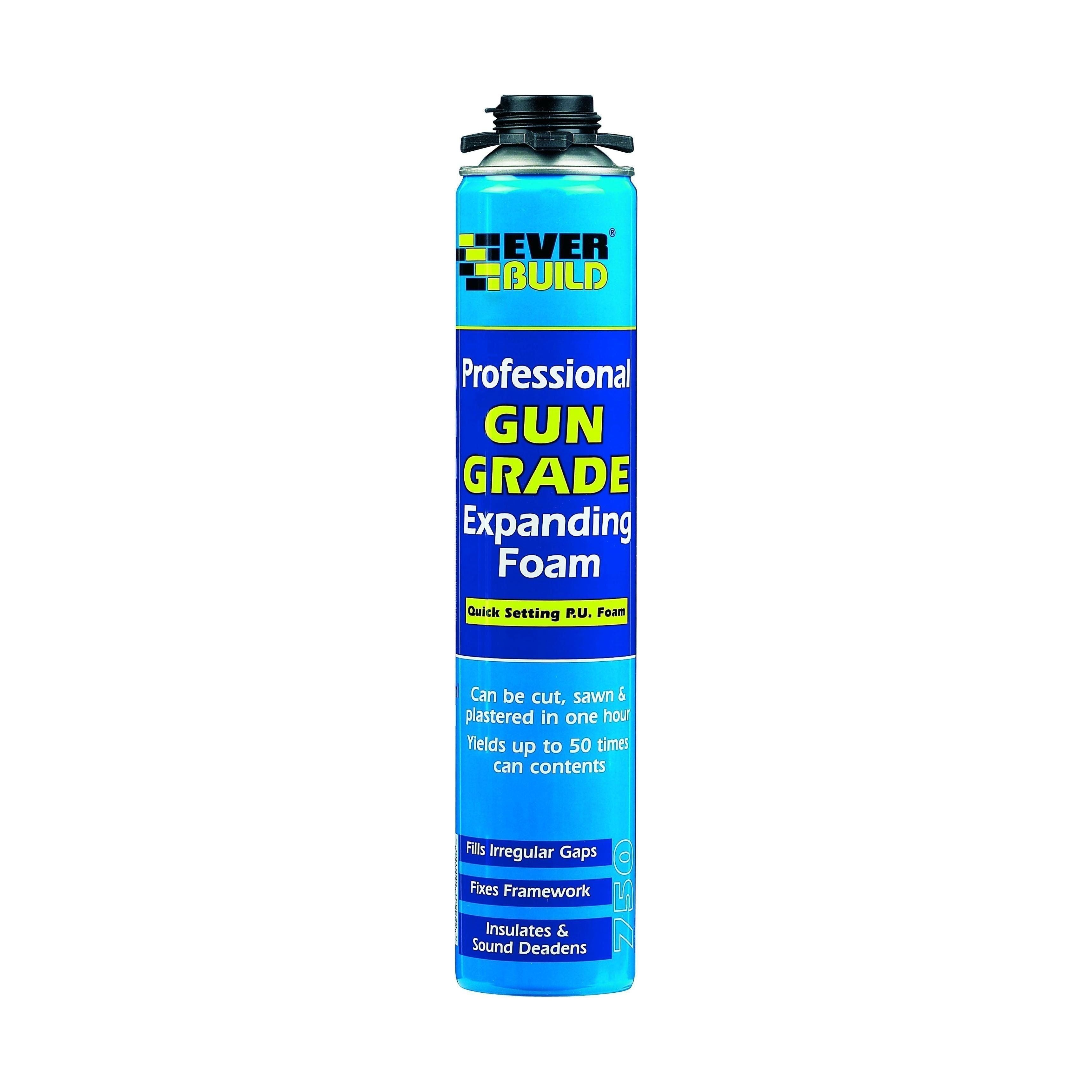 Everbuild Expanding Foam Gun Grade 750ml