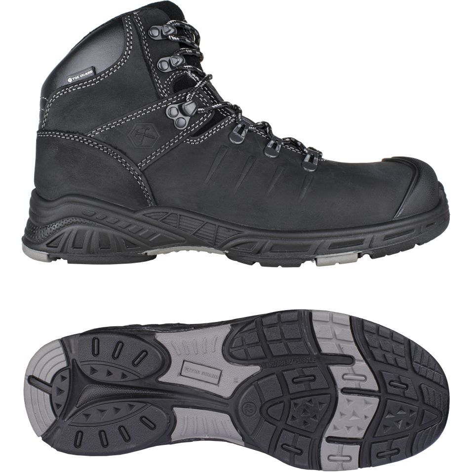 Toe Guard Nitro Safety Boots Black