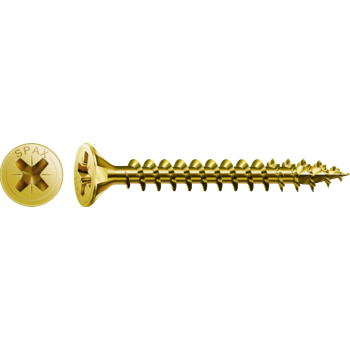 Spax 3mm Universal Woodscrew Yellow