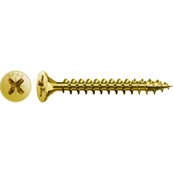 Spax 5mm Universal Woodscrew Yellow