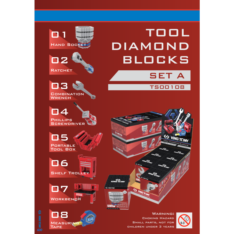 King Tony Tool Building Blocks