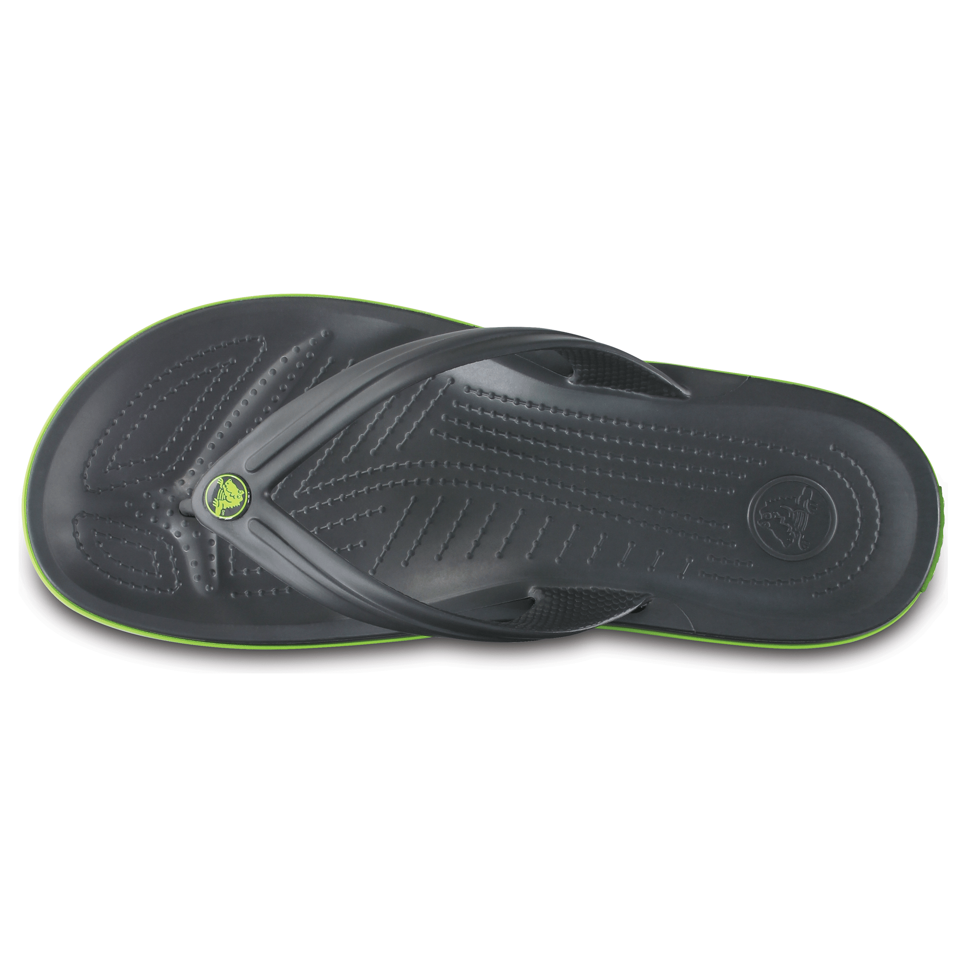 Crocs Crocband™ Flip Graphite/Volt Green