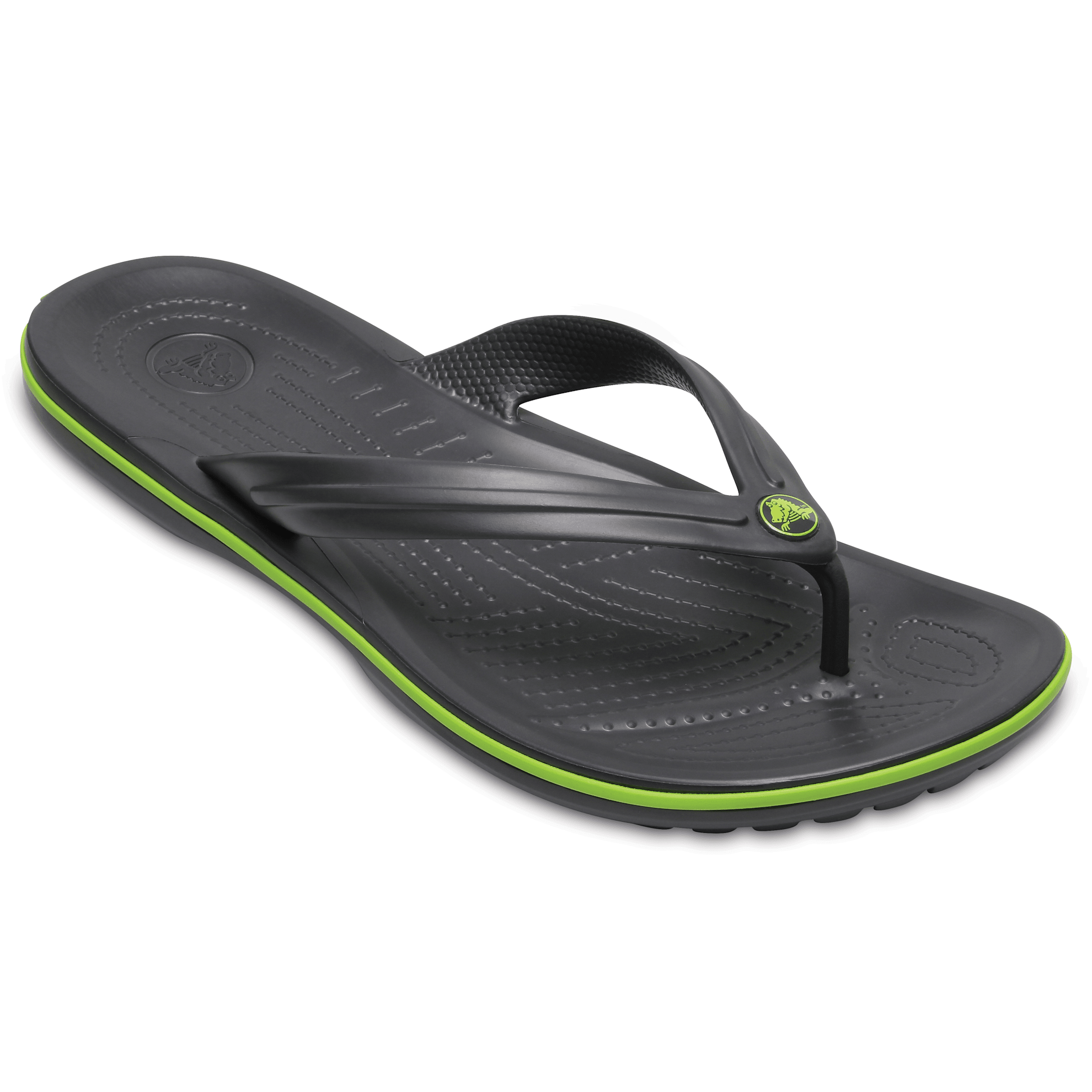 Crocs Crocband™ Flip Graphite/Volt Green