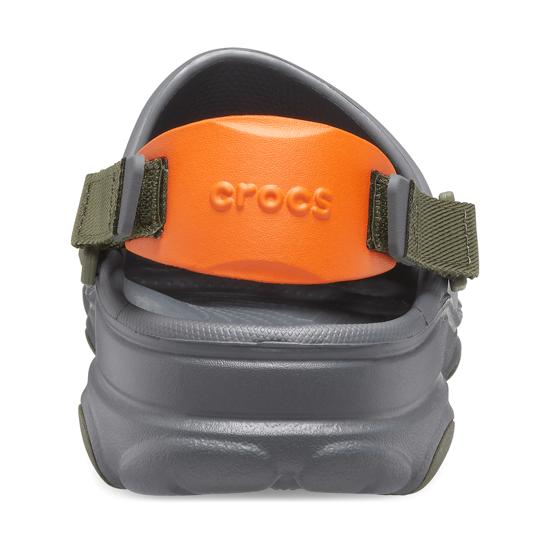 Crocs orange and online grey