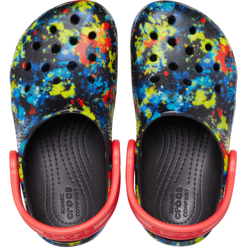 Tie dye childrens discount crocs