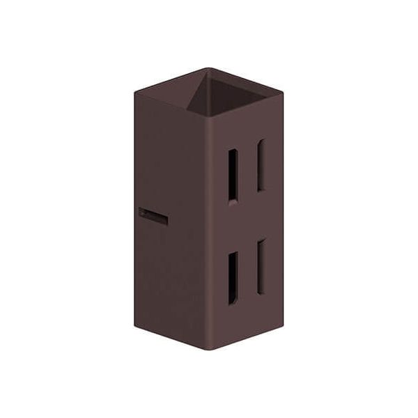 Gatemate - Post Extender- Holdfast 4X4 Brown