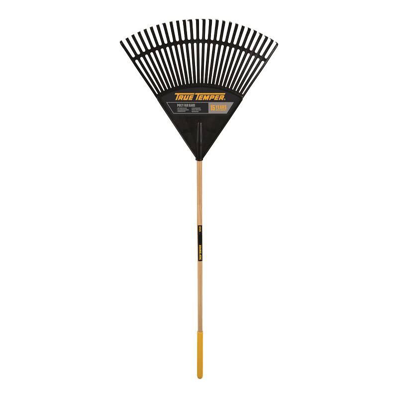 True Temper Leaf Rake 24in PVC