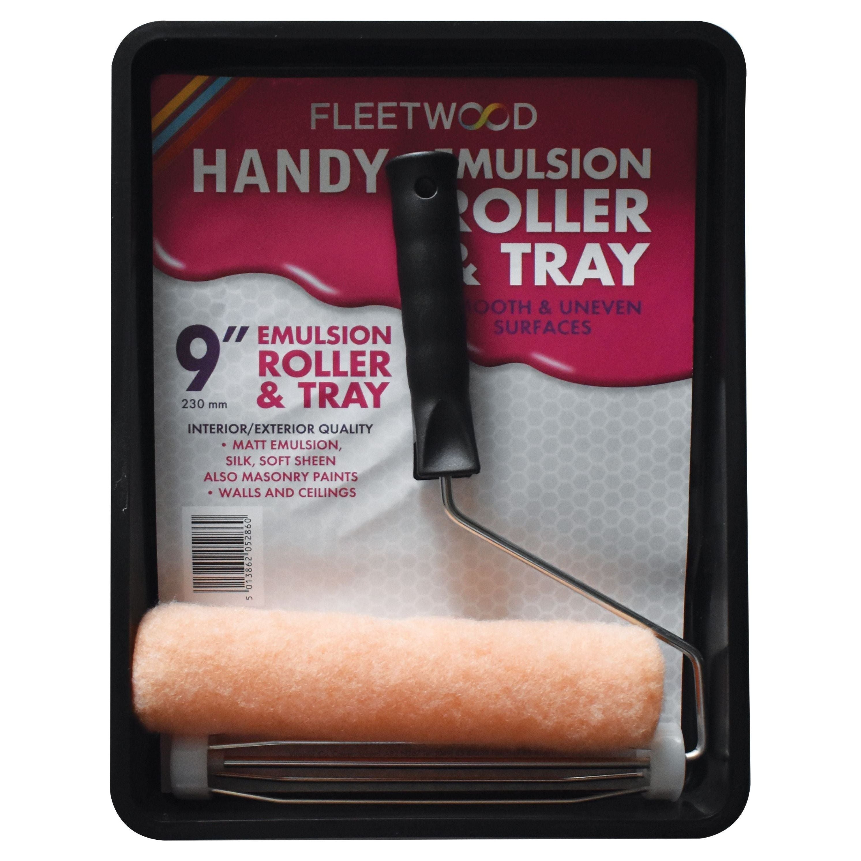 Fleetwood Roller Paint Tray-9In Handy Set